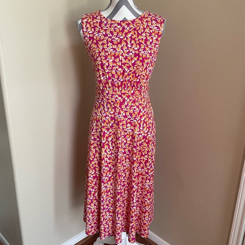 NorthStyle Floral Sleeveless Dress - Size: 10